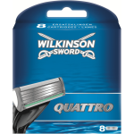 Wilkinson Sword Quattro Scheermesjes - 8 stuks