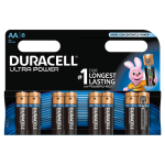 Duracell Ultra Power Aa Alkaline Batterijen - 8 Stuks - Blauw