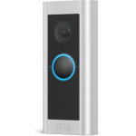 Ring Video Doorbell Pro 2 Hardwired Nikkel, Gesatineerd staal - Grijs