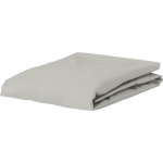 Essenza Premium Percale Katoen Hoeslaken Extra Hoog - 100% Percale Katoen - 1-persoons (90x220 Cm) - - Silver