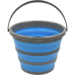 PROPLUS Opvouwbare Emmer Siliconen/kunststof 10 Liter - Blauw