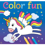 Kleurboek Color Fun Unicorns 22 Cm