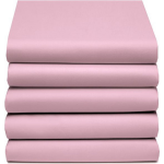 Damai Hoeslaken Multiform Candy (Katoen)-100 X 200/210 Cm - Roze