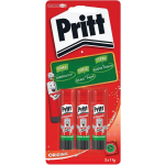 Pritt Plakstift 3 X 11 G, Op Blister - Wit