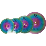 Fazley CYM-MUTE-RB Low Noise bekkenset rainbow 14-16-20
