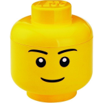 Lego Iconic Boy Klein Opbergbox - - Geel