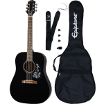 Epiphone Starling Acoustic Guitar Player Pack Ebony akoestische westerngitaar set