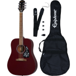 Epiphone Starling Acoustic Guitar Player Pack Wine Red akoestische westerngitaar set
