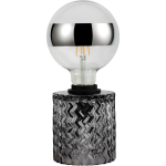 Pauleen Crystal Smoke Tafellamp - E27 - Rookglas - Grijs