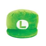 Tomy Super Mario - Pluche Mocchi Mocchi Cap Luigi 30 Cm - Groen
