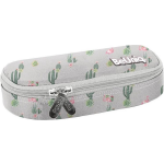 Beuniq Cactus En Flamingo Etui - 23 X 10 X 5 Cm - - Grijs