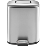 Eko Regent Step Bin Pedaalemmer - 6 L - Mat Rvs - Silver