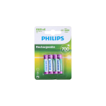 Philips Aaa Batterijen - Nimh 700mah - 4 Stuks Verpakking
