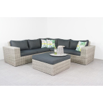 Loungeset Zanzibar - Artic Grey - Grijs