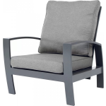 Tierra Outdoor Valencia Lounge Chair Adjustable - Zwart