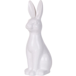 Beliani Paimpol Decofiguur Keramiek 18 X 14 Cm - Blanco