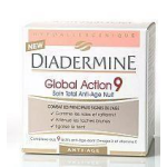 Diadermine crème 50 mL Global Action 9 anti-age nachtcrème