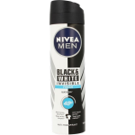 Nivea Deospray Men Invisible Black & White Fresh - 150 ml