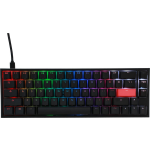 Ducky One 2 SF RGB (MX Silent Red, US Lay-out, RGB leds, TKL, PBT Double Shot) - Zwart