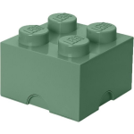 Lego Brick 4 Opbergbox - Zand - Verde