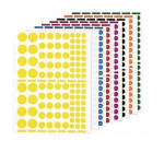 Agipa Stickers 1.040 Stuks, Cirkels
