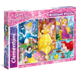 Clementoni Legpuzzel Princess Brilliant 104 Stukjes - Rosa