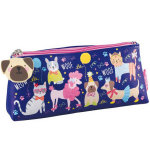 Floss & Rock Huisdieren - Etui - 22 X 11 X 4 Cm - - Blauw