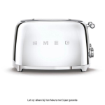 SMEG TSF03SSEU 4x4 Broodrooster - Silver