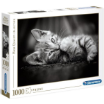 Clementoni Puzzel High Quality 1000 Stukjes Kitten