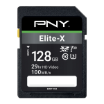 PNY Elite-X SDXC Memory Card 128GB 100MB/s