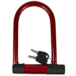 Ben Tools Fiets Beugelslot - 15 X 20 Cm - Fietsslot - Rood