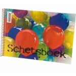 2x Stuks Schetsboeken Tekenpapier Papier A4 - Wit