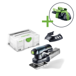 Festool RTSC 400-Basic-Promo 18V Li-Ion vlakschuurmachine set (1x 3,1Ah) in systainer - 80 x 130mm - koolborstelloos
