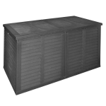 Nampook Premium Tuinkist 750 Liter - 155 X 66 X 80 Cm - Zwart