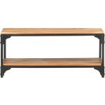 Vidaxl Salontafel 90x30x40 Cm Massief Acaciahout - Bruin