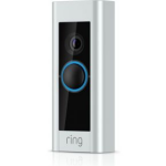 Ring Video Doorbell Pro 2 Plug-in Nikkel, Gesatineerd staal - Grijs