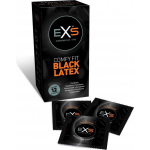 Healthcare EXS Condoms EXS Black Latex condooms 12 pc