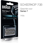 Braun 70B Kombi Scheerblad - 9000 Series 7/9000