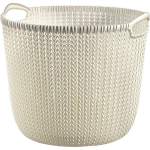 Curver Knit Mand - 30 Liter - Oasis White - Blanco - Blanco