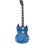 Gibson Modern Collection SG Modern Blueberry Fade elektrische gitaar met koffer