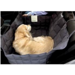 Doctor Bark Hondendeken voor de achterbank - 2 stoelen - Grijs