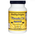 Healthy Origins Vitamine D3, 10.000 IE (120 softgels) -