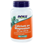 Now Calcium 500 mg en Magnesium 250 mg (100 tabs) - Foods