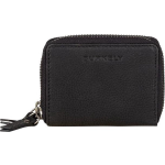 Burkely Antique Avery Wallet S Double Zip Black