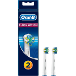 Oral B Oral-B Floss action Opzetborstels - 2 stuks - Wit