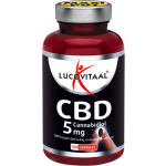 Lucovitaal CBD capsules 10 mg 100% PUUR - 5 mg Capsules