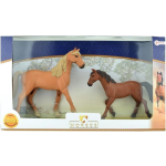 Huismerk Toi Toys Paard Met Veulen Speelgoed - Met Zadel En Tuigje