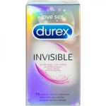 Durex Condooms Invisible Met Extra Glijmiddel - 10 stuks