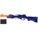 Huismerk Toi-Toys Shotgun Militair/Rood Speelgoed - Incl. 6 Foampijlen - Zwart