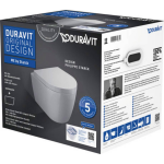 Duravit Me by Starck wandcloset compact pack met softclose zitting, - Blanco